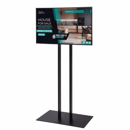 Digital Shop Vindues Display med 43″ QMR Skærm
