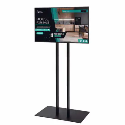 Digital Shop Vindues Display med 43″ QMR Skærm