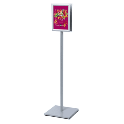 Dobbeltsiddet Infostander med snapramme A4