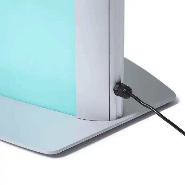 Dobbeltsidet LED Plakatstander 2xA1- Arcuato® detalje foto-02