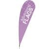 BeachFlag dråbeformet 138x370 - Billede 5