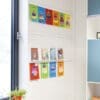 Gallerihylde Grip-up i hvid lakeret aluminium