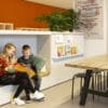Gallerihylde Grip-up i hvid lakeret aluminium
