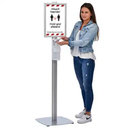 Gulvstander-ECO-med-albue-pumpe-haandsprit-dispenser-01