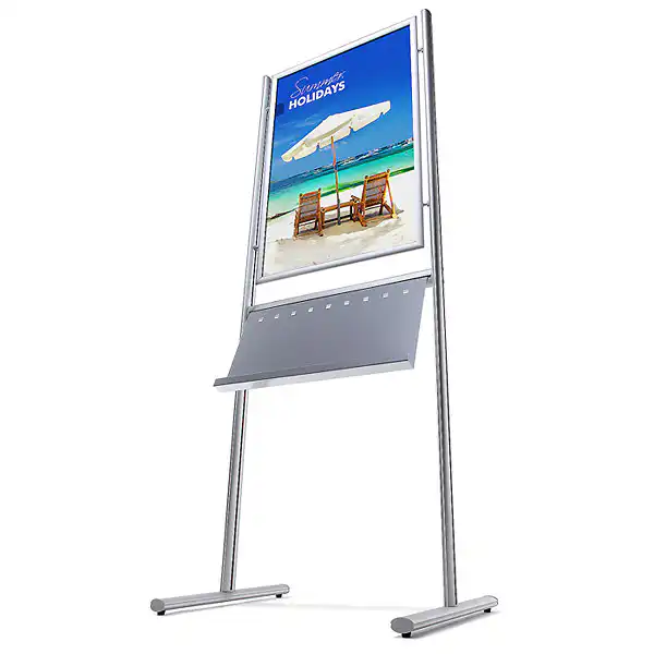 Infoboard med én snapramme 70x100 - Billede 2