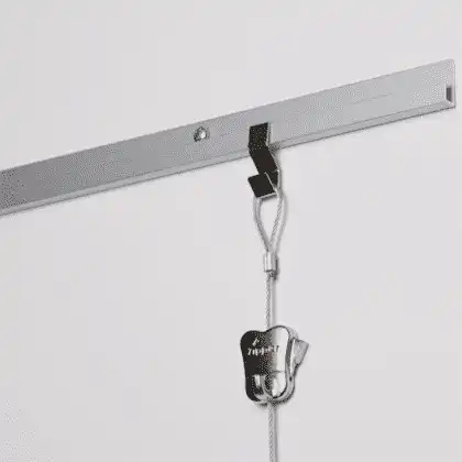 J-Rail Galleriskinne SØLV 150 cm
