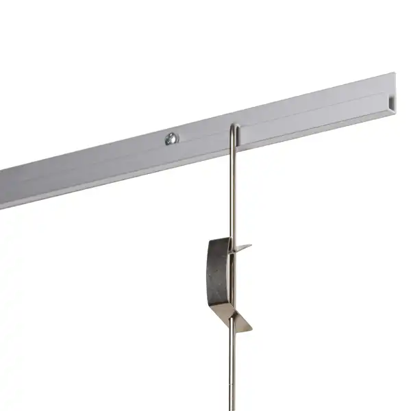 J-Rail Galleriskinne SØLV 150 cm - Billede 4