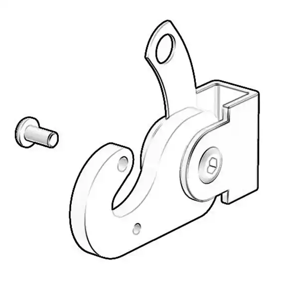 J-Rail Max security krog 4x4 - kun krog 40 kg - Billede 4
