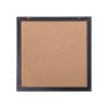 Sort Bogstavstavle 30x30 cm med sort ramme - Billede 3