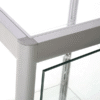 LED udstillingsmontre 45x90x45 cm i aluminium og glas-01
