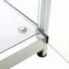 LED udstillingsmontre 45x90x45 cm i aluminium og glas-04