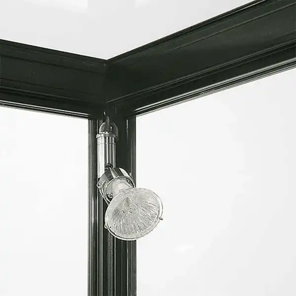 LED udstillingsmontre sort 45 x 90 x 45 cm-detalje-03