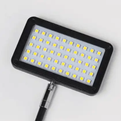Lampe til montering på messevæg LED 50 SORT