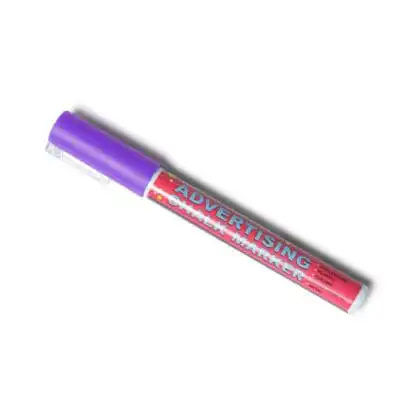 Kridt marker pen 3 mm Lilla
