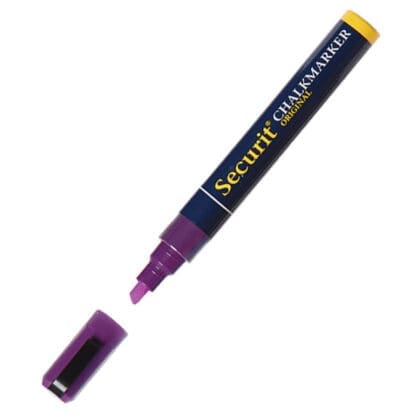 Lilla kridt marker pen 6 mm nib