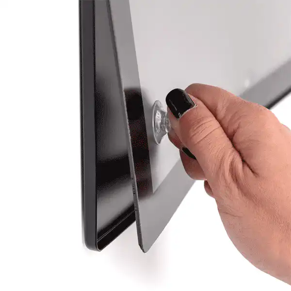 Magnet Plakat Ramme Slim A1 Sort detalje foto plakatskift