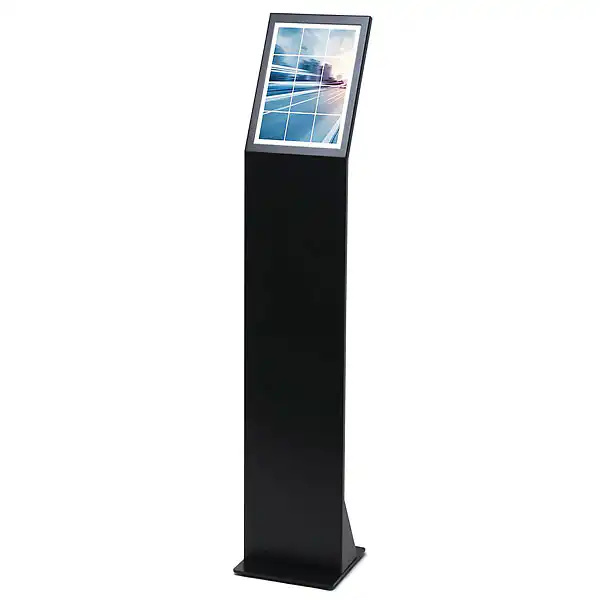 Menu stand slim gulvmodel A4