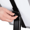Menuboard Design Outdoor A4 med Snapramme 25mm - Billede 3