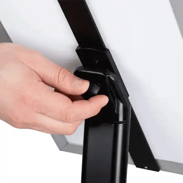 Menuboard Design Outdoor A4 med Snapramme 25mm - Billede 3