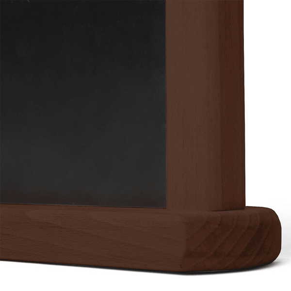 Menutavle Disk A4 Mørkebrun - Billede 4