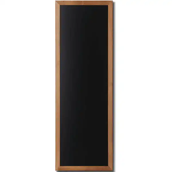 Menutavle med teaklook træramme 56×150 cm