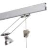 Multirail Galleriskinne 12V SØLV 200 cm