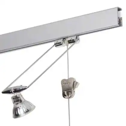 Multirail Galleriskinne 12V SØLV 200 cm