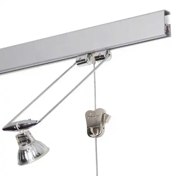 Multirail Galleriskinne 12V SØLV 200 cm