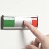 Info Wave Optaget / Ledigt Skilt 4 x 12 cm