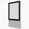 Outdoor Premium LED plakat display 120×180 cm fritstående – dobbeltsidet – IP56-detalje-01