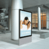 Outdoor Premium LED plakat display 120×180 cm fritstående – dobbeltsidet – IP56-04