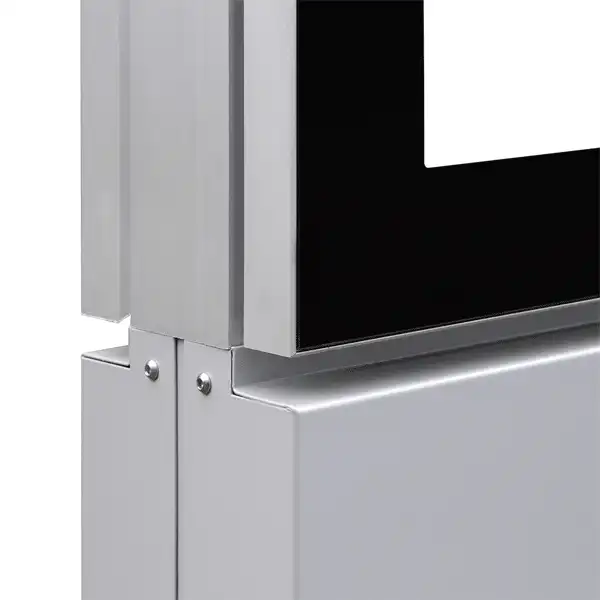 Outdoor Premium LED plakat display 120×180 cm fritstående – dobbeltsidet – IP56-detalje-01