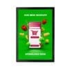 Magnet Plakat Ramme Slim A4 Sort - Billede 2