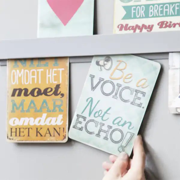 Papergrip 200 cm aluminiums skinne i hvid textur - Billede 3