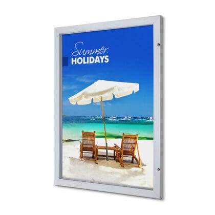 Plakatramme Premium med lås/nøgle A0