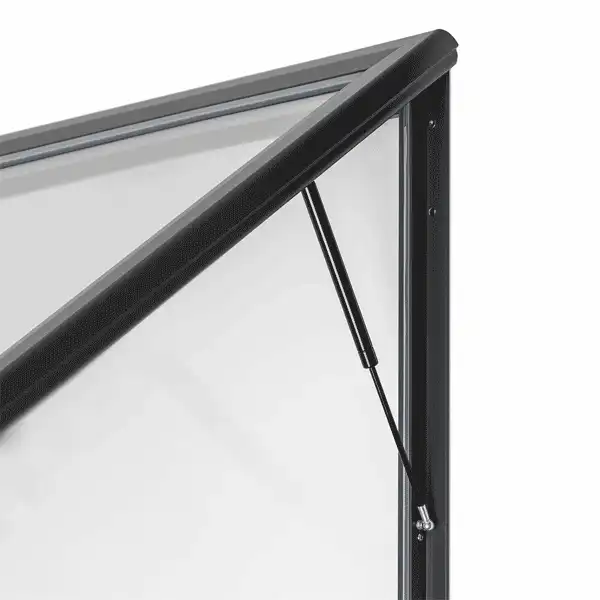 Premium Outdoor Opslagsskab Antracit gasfjedre