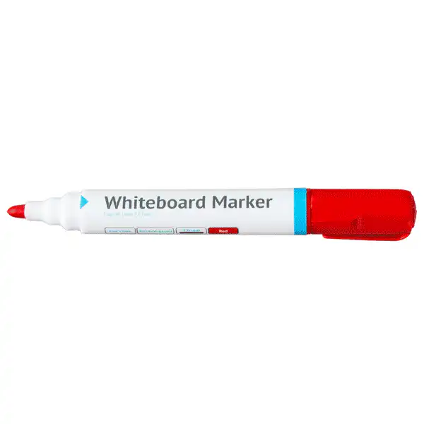Rød Whiteboard marker