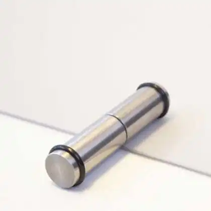 Design støtter i rustfrit stål - sæt med 2 stk.