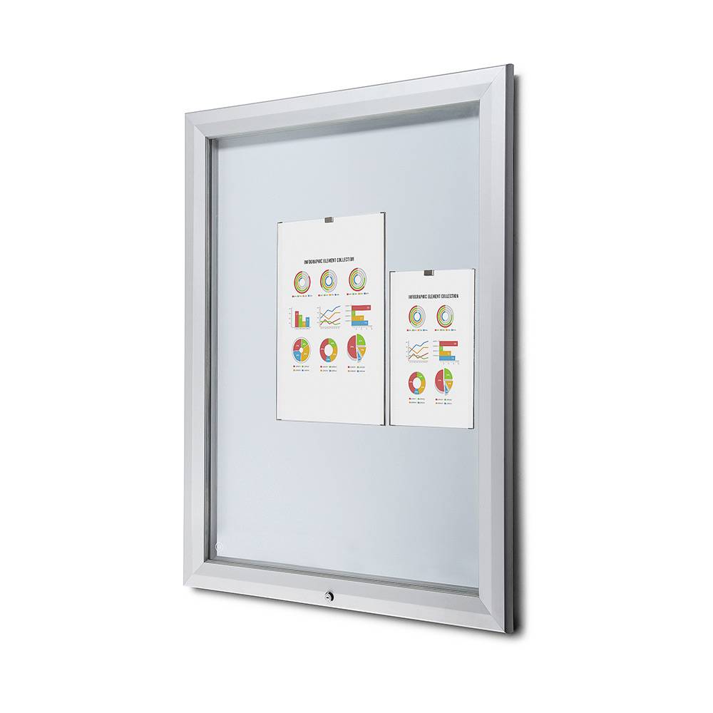 Magnet lomme i klar akryl A3 - Billede 3