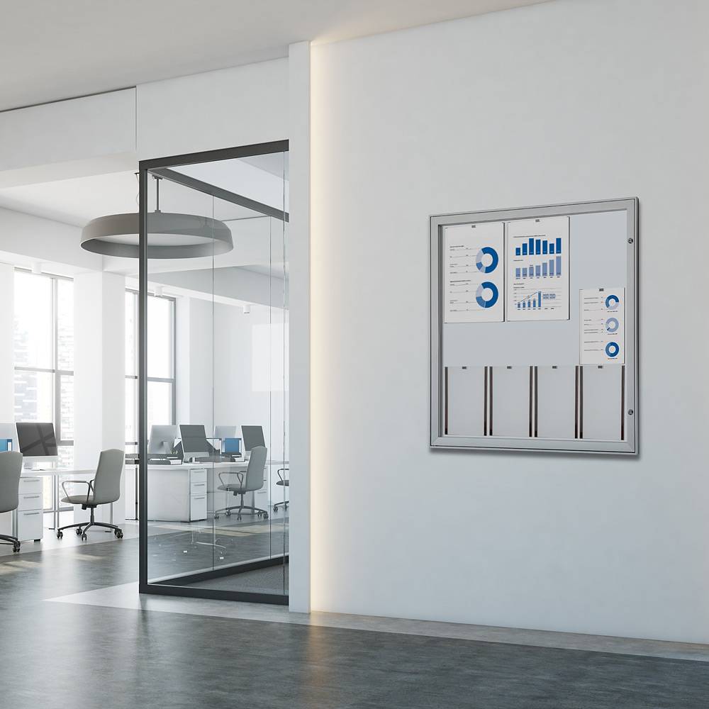 Magnet lomme i klar akryl A3 - Billede 7