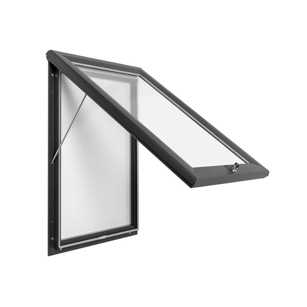 Premium Outdoor Opslagsskab 8xA4 Antracit grå - Billede 6