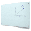 Scritto® Glas whiteboard hvid 120×90 cm