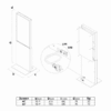 Smart Line Totem - 55" Samsung Skærm - Hvid - Billede 6