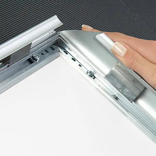 Snapramme 45 mm profil i gering - 70 cm x 100 cm - Aluminium - Billede 3