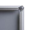 Snapramme 32 mm profil i gering - A2 - 42 cm x 59,4 cm - Aluminium - Billede 3