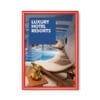 Snapramme 25 mm RØD profil i gering - A2 - 42 cm x 59,4 cm - Aluminium