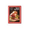 Snapramme 25 mm RØD profil i gering - A4 - 21 cm x 29,7 cm - Aluminium