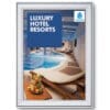 Snapramme COMPASSO WR 37 mm profil i gering - A2 - 42 cm x 59,4 cm - Aluminium - Billede 5