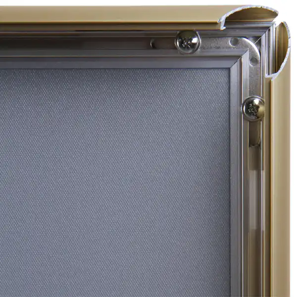 Snapramme 25 mm GULD profil A4 - Billede 3