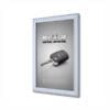 Snapramme 32 mm SØLV profil i gering - A4 - 21 cm x 29,7 cm - Aluminium